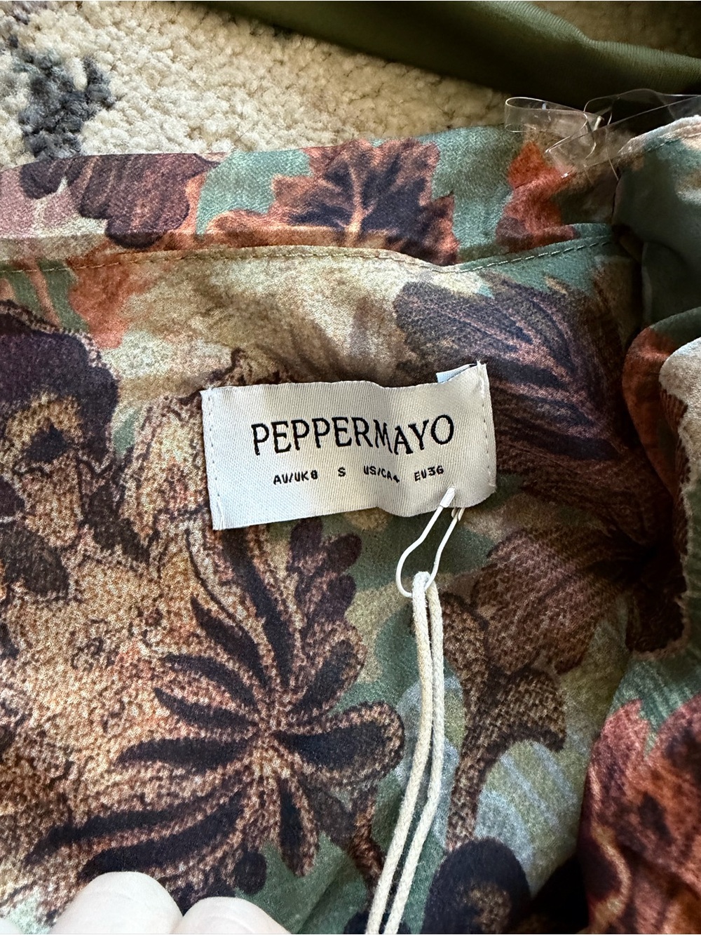 NWT Peppermayo Overgrown Maxi Dress - Picture 9 of 9